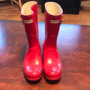 Hunter mid rise boots